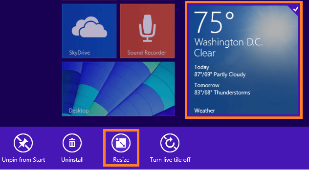 Windows 8 Tips - Metro - Resize -- Windows Wally