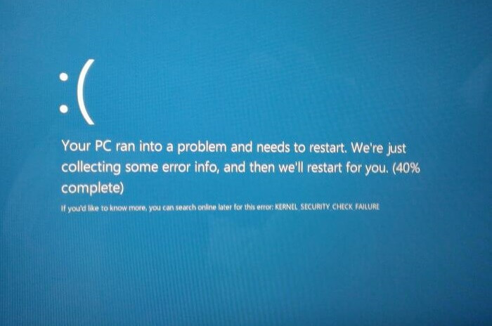 Kernel_Security_Check_Failure - Cover - BSoD -- Windows Wally