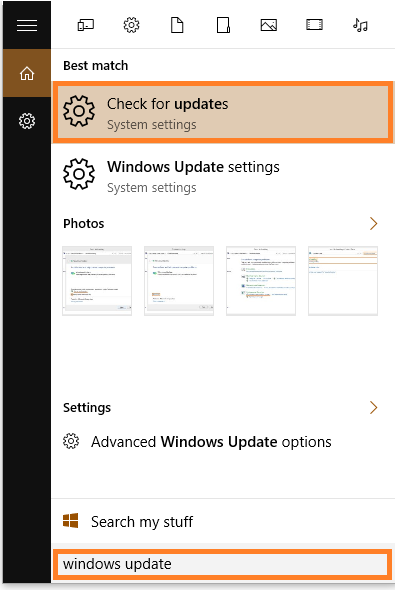 Cortana - Windows Update - Start Menu - Windows 10 -- WindowsWally