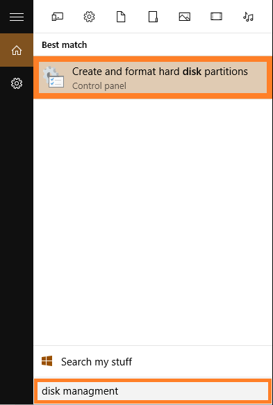 Windows 10 - Disk managment - Create and format hard disk partitions - WindowsWally