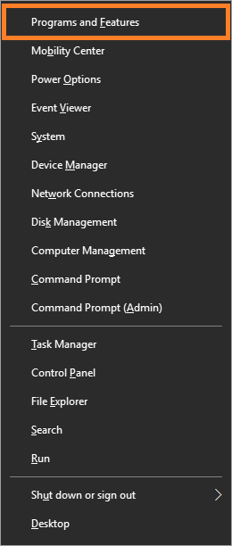 Windows 10 -- Power Manager Gauge - Programs and Features - Windows Key+X - Device Manager - Windows Wally